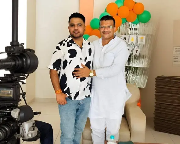 धमकी प्रकरण में आरोपी की फोटो भी बनी चर्चा का विषय
