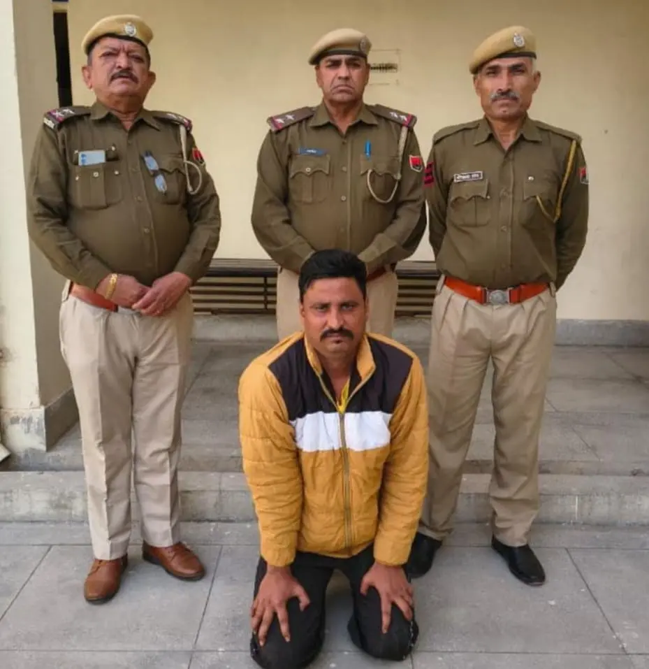 पुलिस ने इस ड्रग माफिया को किया गिरफ्तार