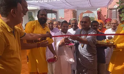 बापजी की जीवन वृत पर आधारित गैलरी का शुभारंभ