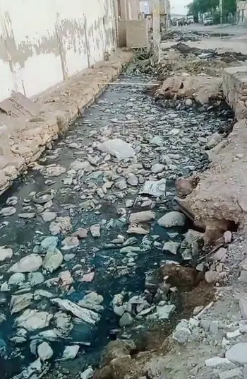 अपनी बेबसी पर आंसू बहा रहा करणी औद्योगिक क्षेत्र,टूटा नाला बना जी का जंजाल