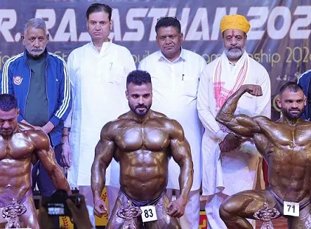 जोधपुर के आरशान ने जीता समर मिस्टर राजस्थान का खिताब