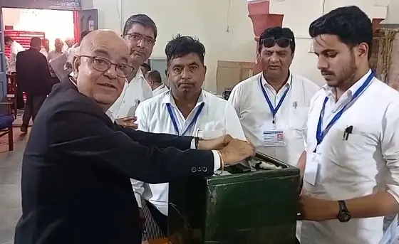 आठ साल बाद हुए चुनाव में दिखा उत्साह,इतने प्रतिशत मतदान