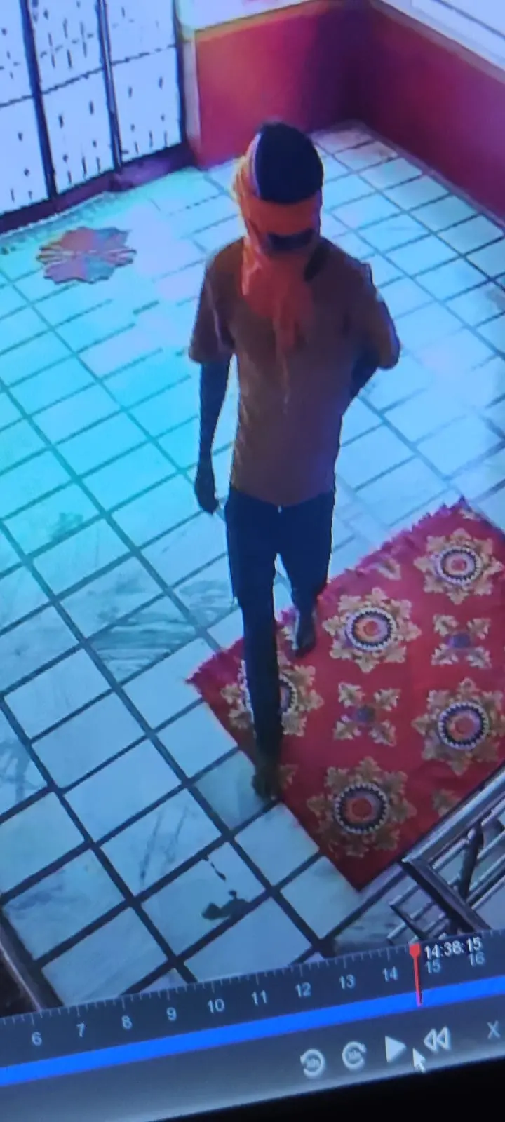 खेजड़ी बालाजी मंदिर में एक पखवाड़े में दूसरी बार चोरी