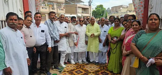 पुष्करणा मेले का हुआ आगाज,शैक्षणिक संस्थाएं हुई सम्मानित